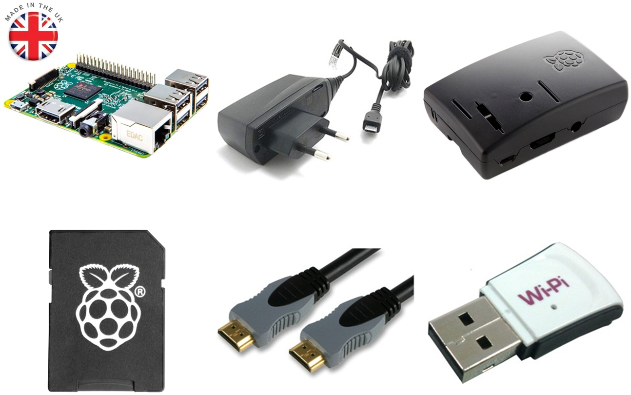 RASPBERRY PI 2 MODEL B XBMC MEDIA CENTER KIT רספברי פי